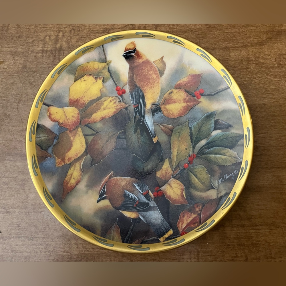 Lenox Decorative Plate with Birds